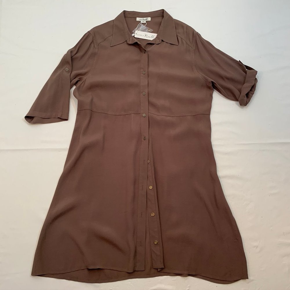Simply Noelle Size L/XL Brown Short Dress NWT